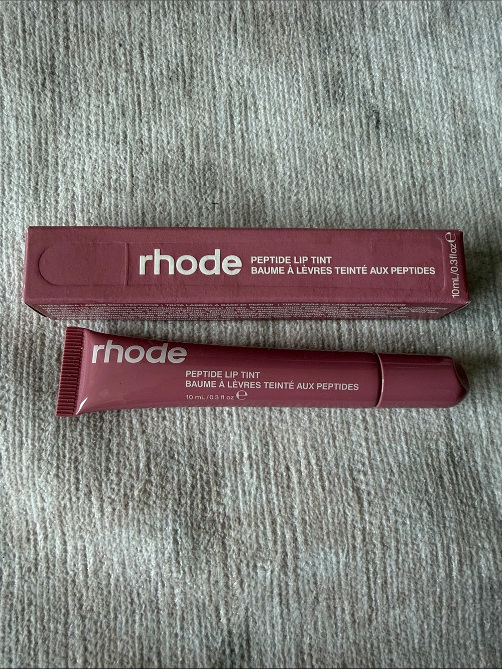 RHODE Peptide Lip Tint — salty tan